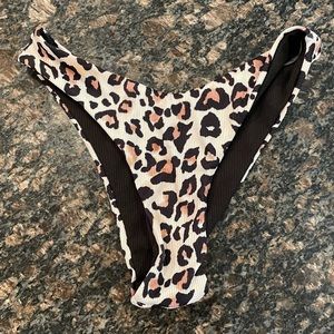 Leopard Bathing Suit Bottom